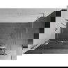 Mexen Kioto+ sprchový panel so sklenenou stenou Walk-in 140 x 200 cm, transparentný, brúsený nikel - 800-140-121-97-00