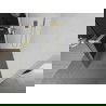 Mexen Kioto+ sprchový panel so sklenenou poličkou Walk-in 70 x 200 cm, transparentný, zlatý brúsený - 800-070-121-55-00