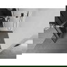 Mexen Kioto+ sprchový panel so poličkou Walk-in 100 x 200 cm, čierny vzor, gun metal - 800-100-121-95-70