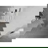 Mexen Kioto+ sprchový panel s poličkou Walk-in 100 x 200 cm, matné sklo, gun metal - 800-100-121-95-30