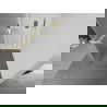 Mexen Kioto+ sprchový panel so sushi Walk-in 110 x 200 cm, mrazený, zlatá brúsená - 800-110-121-55-30