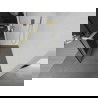 Mexen Kioto+ sprchová stěna s poličkou Walk-in 120 x 200 cm, černý vzor, zlato kartáčované - 800-120-121-55-70