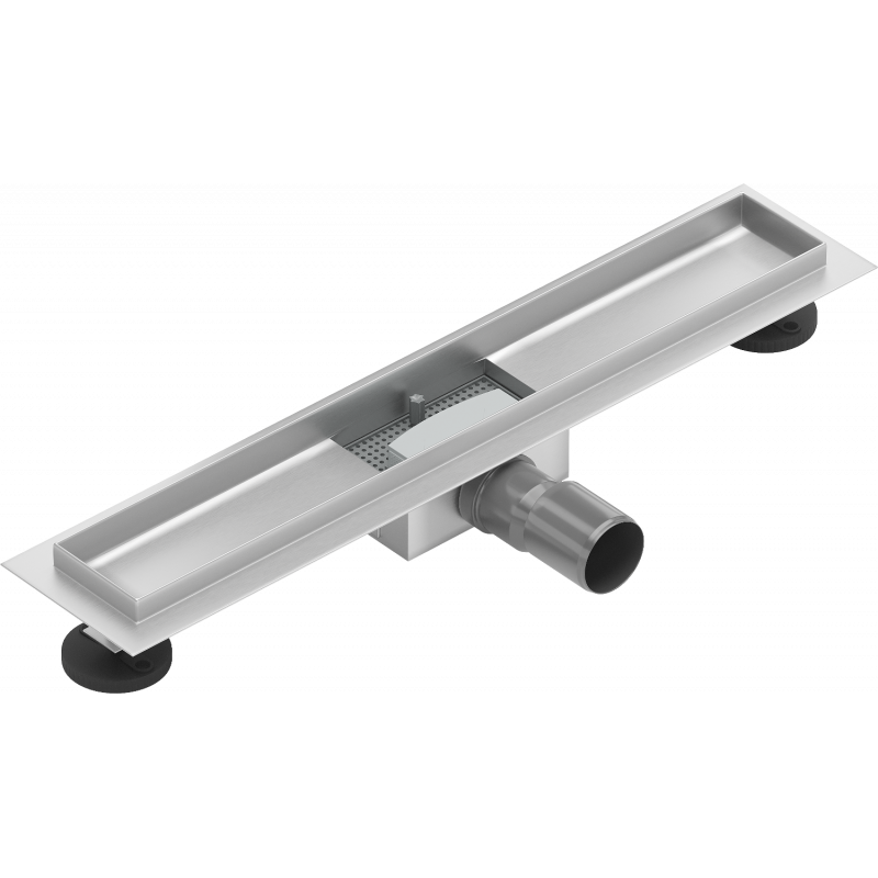 Mexen Flat korpus pre líniový odtok 60 cm, inox - 1015060