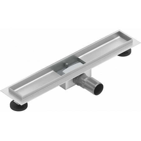 Mexen Flat korpus pre líniový odtok 60 cm, inox - 1015060