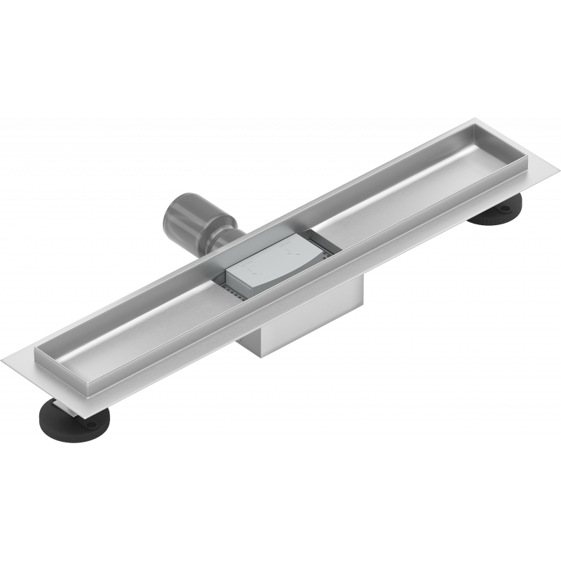 Mexen Flat korpus pre líniový odtok 60 cm, inox - 1015060