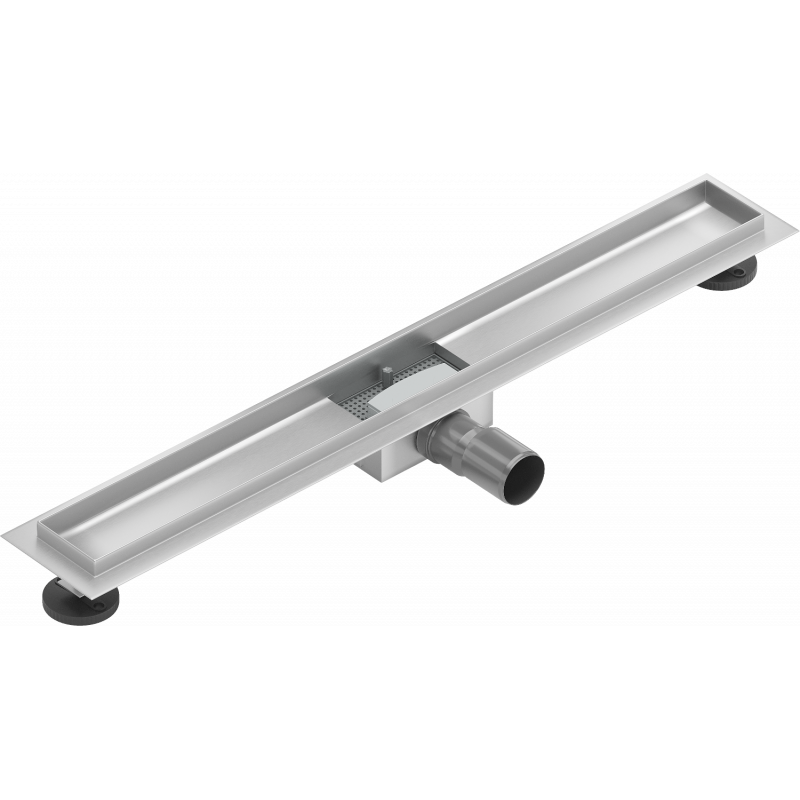Mexen Flat telo na lineárny odtok 70 cm, inox - 1015070