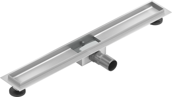 Mexen Flat teleso odtokového žľabu 70 cm, chrómová - 1015070