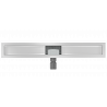 Mexen Flat teleso odtokového žľabu 70 cm, chrómová - 1015070