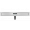 Mexen Flat teleso odtokového žľabu 80 cm, chrómová - 1015080