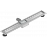 Mexen Flat telo pre lineárny odtok 80 cm, inox - 1015080