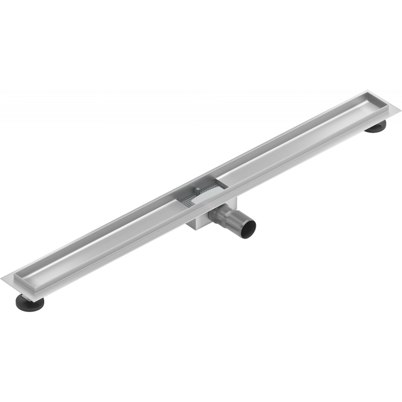 Mexen Flat telo pre lineárny odtok 90 cm, inox - 1015090