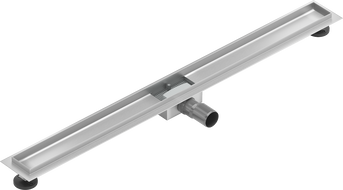 Mexen Flat teleso odtokového žľabu 90 cm, chrómová - 1015090
