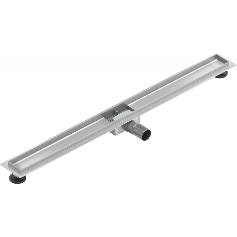 Mexen Flat korpus pre líniový odtok 100 cm, inox - 1015100