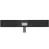 Mexen Flat teleso odtokového žľabu 70 cm, čierna - 1715070