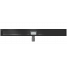 Mexen Flat teleso odtokového žľabu 90 cm, čierna - 1715090