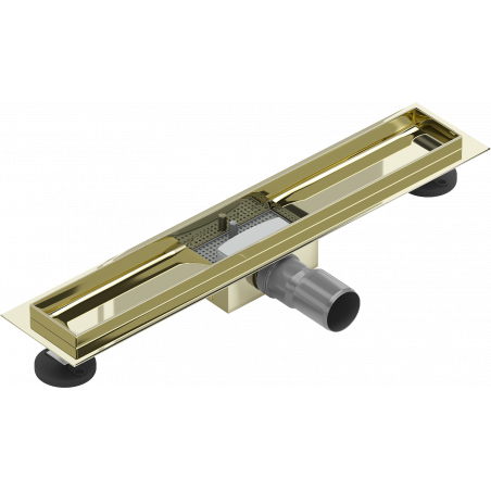 Mexen Flat teleso odtokového žľabu 60 cm, zlatá - 1515060