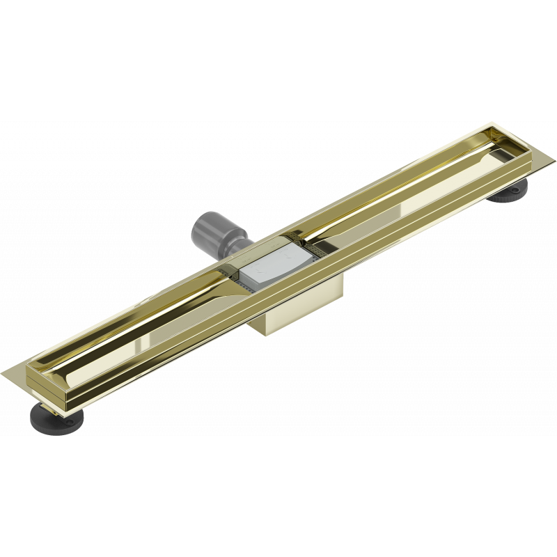 Mexen Flat teleso pre líniový odtok 70 cm, zlatý - 1515070