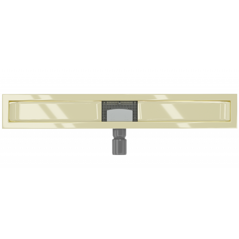 Mexen Flat teleso pre líniový odtok 70 cm, zlatý - 1515070