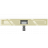 Mexen Flat teleso odtokového žľabu 70 cm, zlatá - 1515070