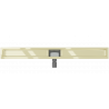 Mexen Flat teleso odtokového žľabu 90 cm, zlatá - 1515090