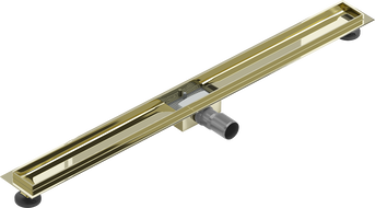Mexen Flat teleso odtokového žľabu 100 cm, zlatá - 1515100