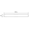 Mexen Flat M13 krytka 2v1 pre líniový odtok 50 cm, inox - 1019050
