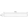 Mexen Flat M13 kryt 2v1 na lineárny odtok 70 cm, inox - 1019070