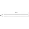 Mexen Flat M13 maskovacia 2v1 do odtokového žľabu 90 cm, inox - 1019090