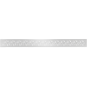 Mexen Flat M12 kryt na lineárny odtok 50 cm, inox - 1021050