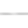 Mexen Flat M12 kryt pre líniový odtok 50 cm, inox - 1021050
