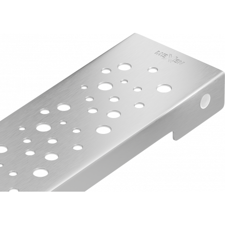 Mexen Flat M12 kryt na líniový odtok 70 cm, inox - 1021070