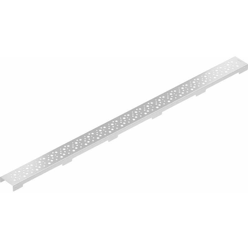 Mexen Flat M12 maskovacia doska na lineárny odtok 100 cm, inox - 1021100