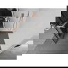 Mexen Kioto+ sprchový panel so sklenenou poličkou Walk-in 130 x 200 cm, čierny vzor, brúsená meď - 800-130-121-65-77