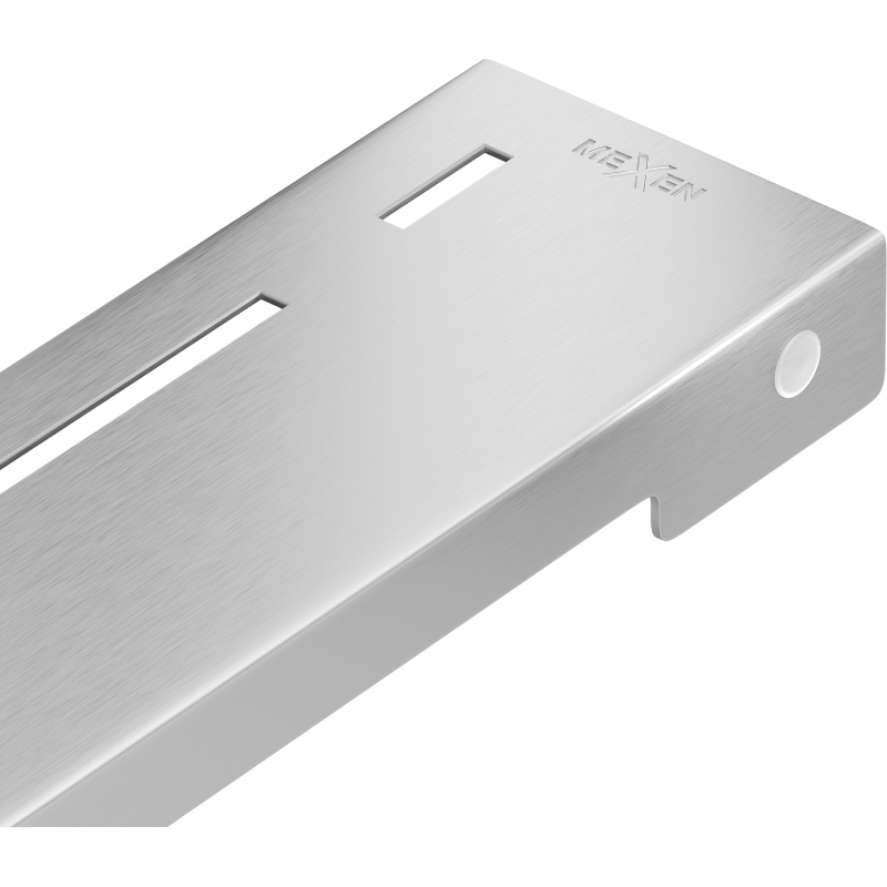 Mexen Flat M03 maskovacia do odtokového žľabu 90 cm, inox - 1022090