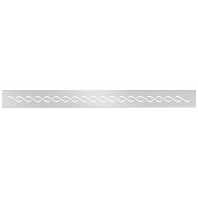 Mexen Flat M18 maskovnica pre lineárny odtok 50 cm, inox - 1023050