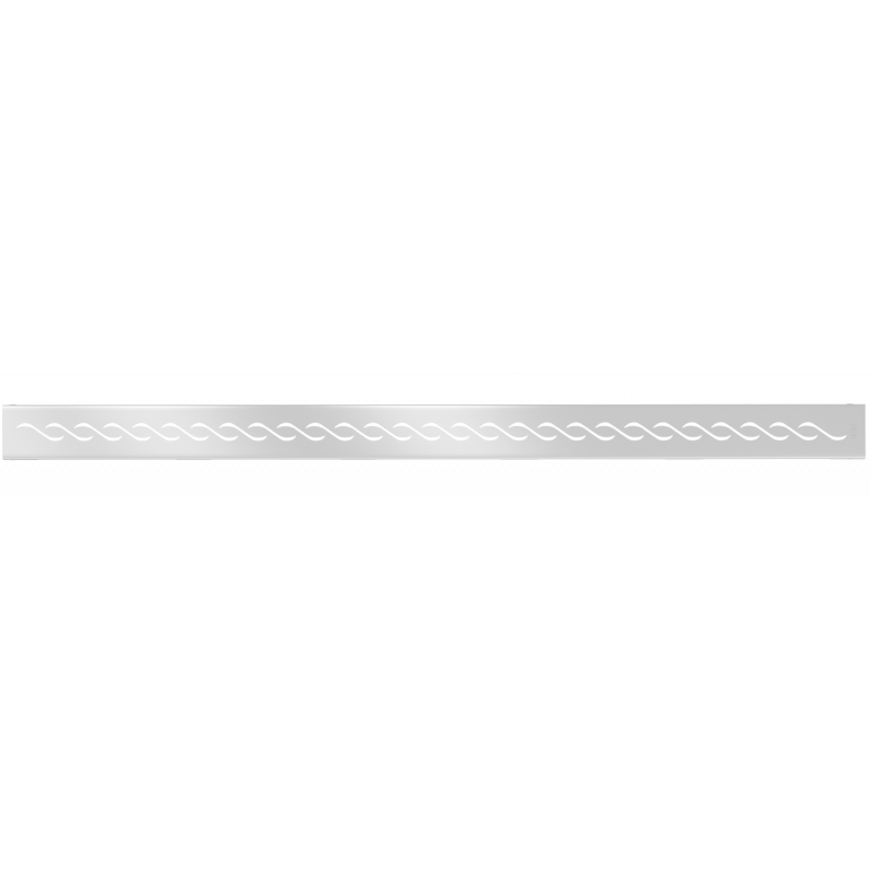 Mexen Flat M18 krytka na lineárny odtok 80 cm, inox - 1023080