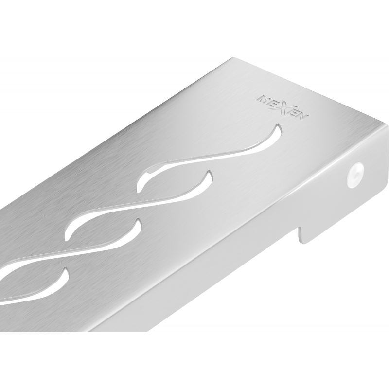 Mexen Flat M18 kryt odpadu pre líniový odtok 90 cm, inox - 1023090