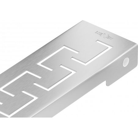 Mexen Flat M15 kryt na líniový odtok 50 cm, inox - 1024050