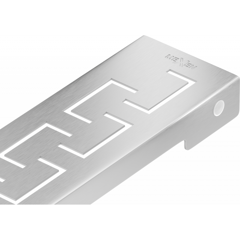 Mexen Flat M15 maska na odtokovú linku 80 cm, inox - 1024080