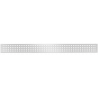 Mexen Flat M08 maskovacia mriežka na líniový odtok 50 cm, inox - 1025050