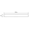 Mexen Flat M08 krycia na líniový odtok 70 cm, inox - 1025070