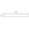 Mexen Flat M01 maskovacia doska pre lineárny odtok 70 cm, inox - 1020070