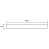 Mexen Flat M01 kryt na odtokový žľab 90 cm, inox - 1020090