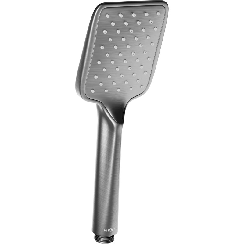 Mexen R-62 sprchová hlavica 1-funkčná, brúsená gun gray - 79562-66