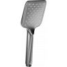 Mexen R-62 sprchová hlavica 1-funkčná, brúsená gun gray - 79562-66