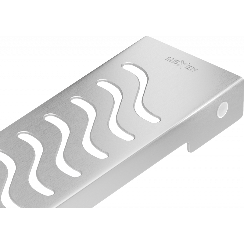 Mexen Flat M09 kryt na líniový odtok 90 cm, inox - 1028090