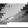 Mexen Kioto+ L sprchová stena s poličkou Walk-in 95 x 200 cm, transparentná, gun metal - 800-095-123-95-00