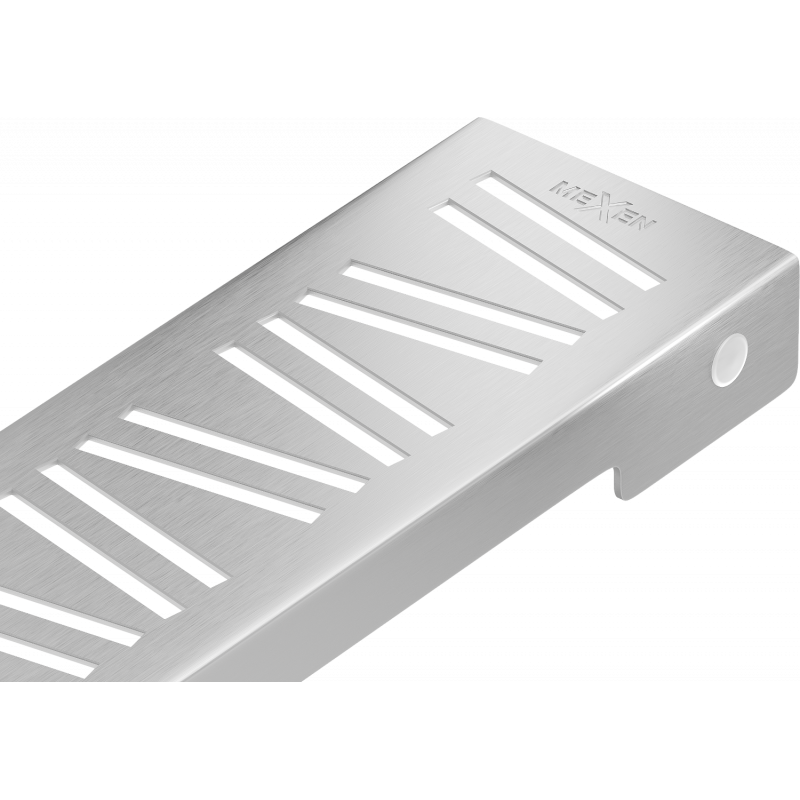 Mexen Flat M22 kryt na líniový odtok 100 cm, inox - 1029100