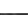 Mexen Flat M13 maskovacia krytka 2v1 pre lineárny odtok 80 cm, čierna - 1719080
