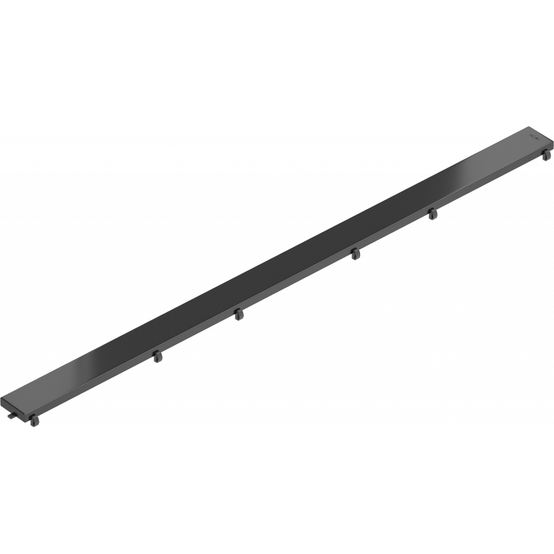 Mexen Flat M13 maskovacia mriežka 2v1 pre lineárny odtok 90 cm, čierna - 1719090